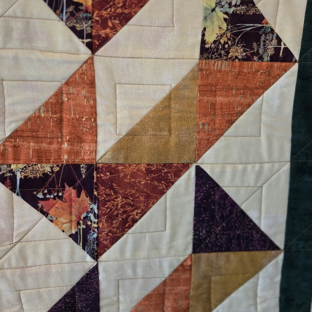 Colorful Patchwork Table Runner - Picture 2 of 4